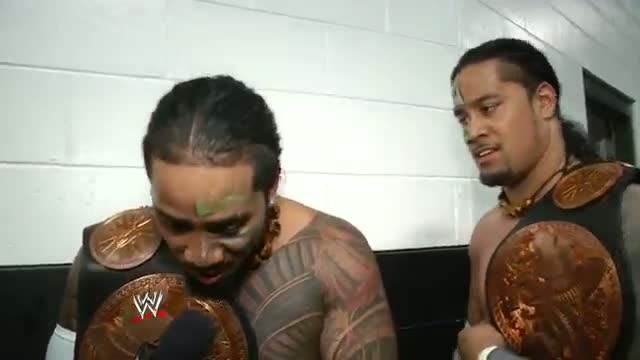 Watch The Usos celebrate a successful WWE Tag Team Title defense: Money in the Bank, June 29, 2014 Video