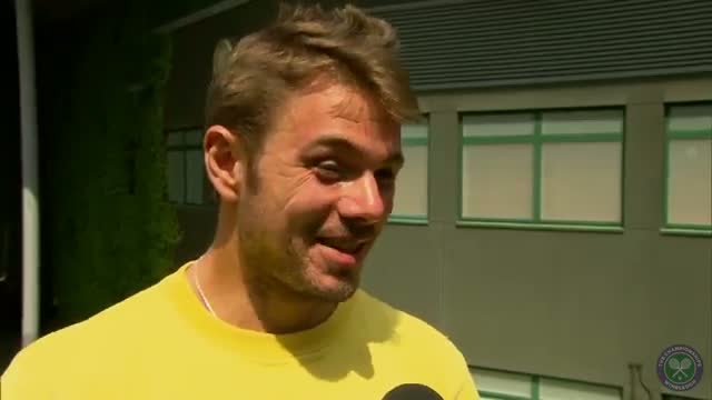 Watch Stan Wawrinka's perfect day at Wimbledon 2014 Video