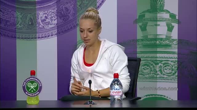 Watch Sabine Lisicki: 'I'm fighting with all my heart' - Wimbledon 2014 Video