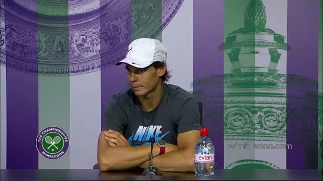 Watch Rafael Nadal: 'I didn't play badly' - Wimbledon 2014 Video