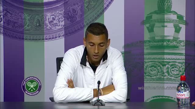 Watch Nick Kyrgios will 'never forget' this win - Wimbledon 2014 Video