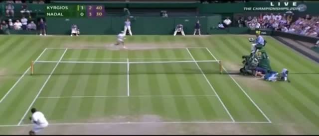Watch Nick Kyrgios vs Rafael Nadal - Highlights - Wimbledon 2014 Video