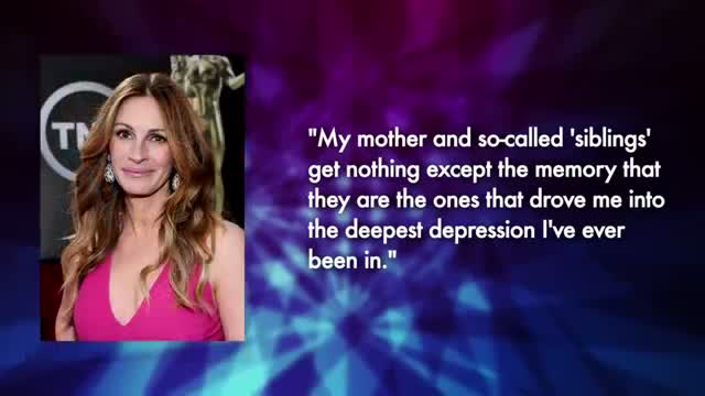 Watch Julia Roberts' Sister's Suicide Note Made Public Video