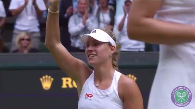 Watch Quarter-final preview: Kerber v Bouchard - Wimbledon 2014 Video