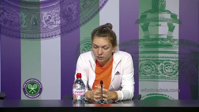 Watch Simon Halep 'really excited' at Wimbledon 2014 Video