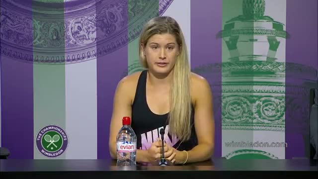 Watch Eugenie Bouchard 'excited' but wants more - Wimbledon 2014 Video