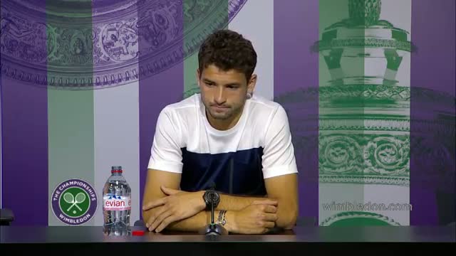 Watch Grigor Dimitrov 'I came to win' - Wimbledon 2014 Video