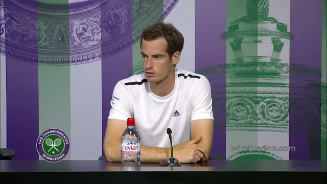 Watch Andy Murray: 'today was a bad day' - Wimbledon 2014 Video