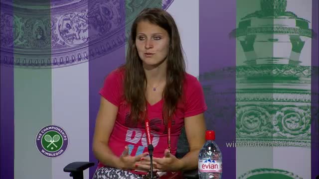 Watch Lucie Safarova: 'she was better today' - Wimbledon 2014 Video