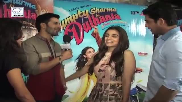 Watch Varun Dhawan & Alia Bhatt - EXCLUSIVE INTERVIEW | Humpty Sharma Ki Dulhaniya Video