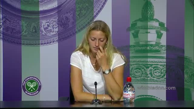 Watch Petra Kvitova: 'it's not going to be easy' in the final - Wimbledon 2014 Video