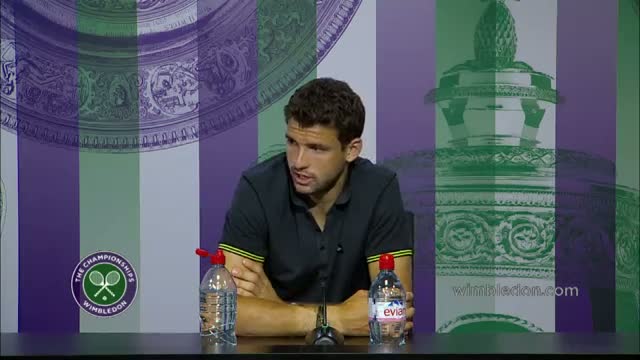 Watch Grigor Dimitrov: 'I can attack the top' - Wimbledon 2014 Video