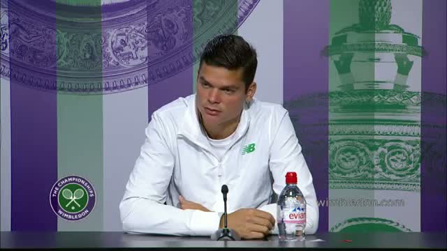 Watch Milos Raonic: 'I can do better' - Wimbledon 2014 Video
