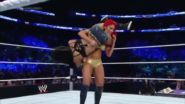 Watch AJ Lee vs. Eva Marie: WWE SmackDown, July 4, 2014 Video