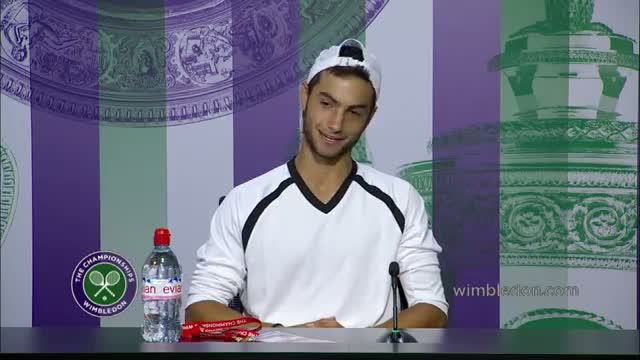 Watch 2014 Boys' Singles Champion Noah Rubin Press Conference - Wimbledon 2014 Video