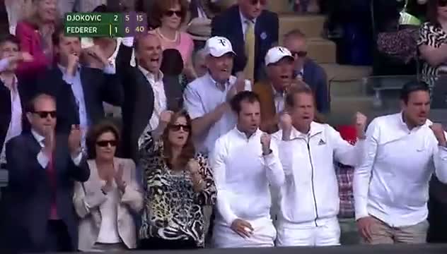 Watch Roger Federer takes us into a fifth set - Wimbledon 2014 Video