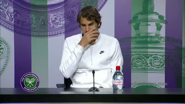 Watch Roger Federer: 'it was a great match' - Wimbledon 2014 Final press conference Video