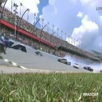 Watch NASCAR Crash During Lap 20 of Coke Zero 400 at Daytona International Speedway Video