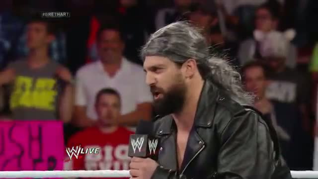 Watch Bret Hart meets "Bret Sandhart" in Montreal: WWE Raw, July 7, 2014 Video