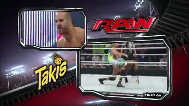 Watch Kofi Kingston vs. Cesaro: WWE Raw, July 7, 2014 Video