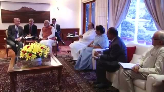 Watch UK Foreign Secretary calls on PM Narendra Modi Video