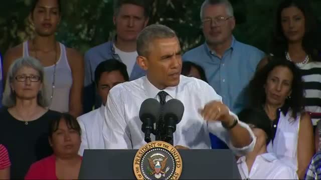 Watch Obama Talks Economy, Slams Republicans Video