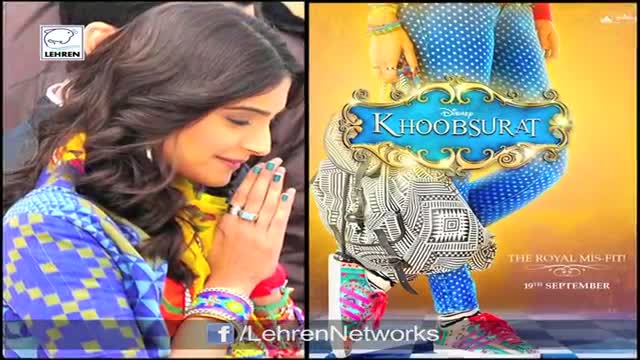 Watch FIRST LOOK: Sonam Kapoor's Khoobsurat Posters REVEALED Video