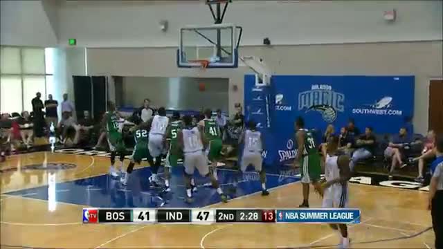 Watch NBA: Donald Sloan Notches a Double-Double vs the Celtics Video