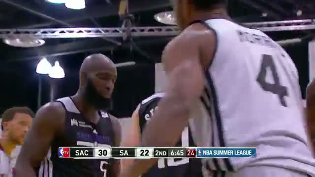 Watch NBA Summer League: Sacramento Kings vs San Antonio Spurs Video