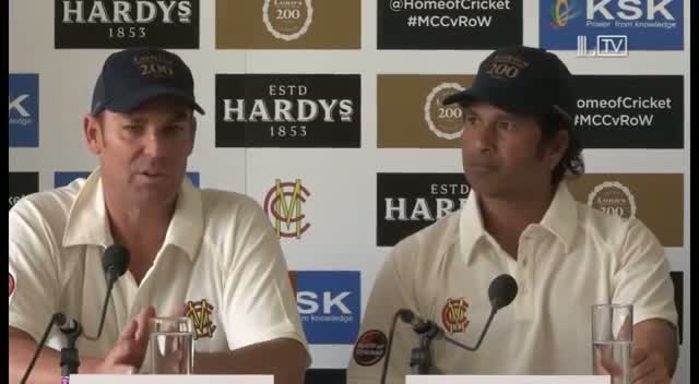 Watch Shane Warne on team selection - MCC vs Rest of World Video