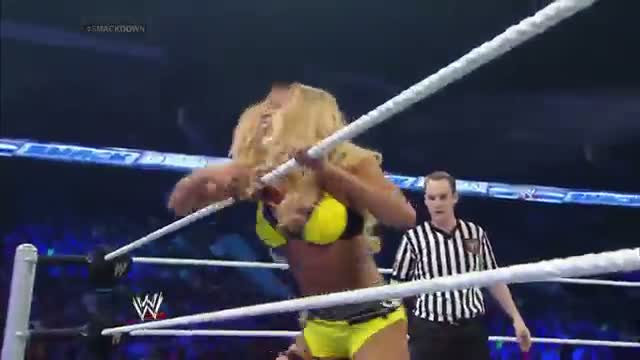 Watch AJ Lee vs. Cameron: WWE SmackDown, July 11, 2014 Video