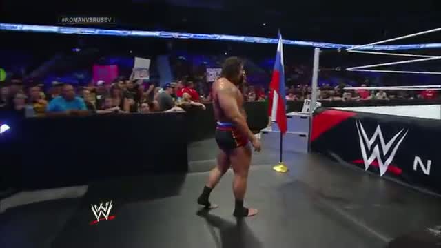 Watch Roman Reigns vs. Rusev: WWE SmackDown, July 11, 2014 Video