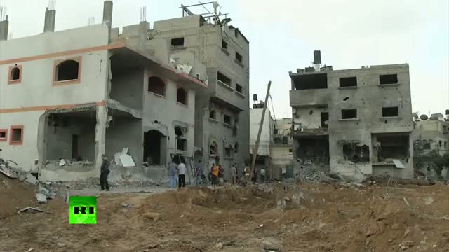 Watch Israel strike destroys Gaza police HQ in overnight airstrikes Video