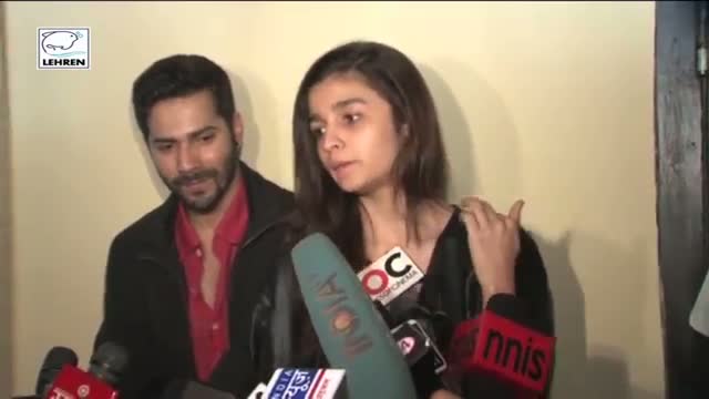 Watch Varun Dhawan And Alia Bhatt Visit Multiplex Video