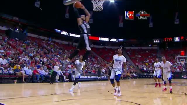 Watch NBA: Tyler Honeycutt Smashes the Half Court Alley-Oop Video
