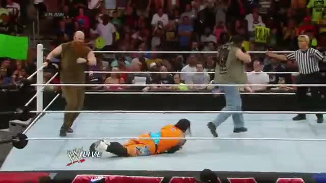 Watch Luke Harper & Erick Rowan ambush The Usos: WWE Raw, July 14, 2014 Video