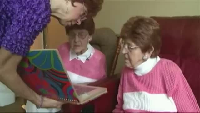 Watch Wisc. Twins Celebrate a Century of Laughter Video