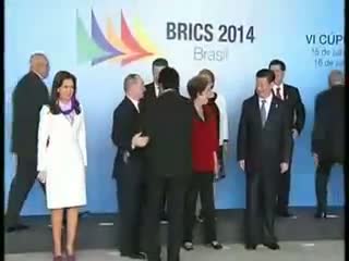 Watch PM Narendra Modi with BRICS and South American Leaders Video