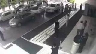 Watch CCTV: Lamborghini Gallardo crash in Delhi. Video