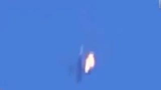 Watch Malaysian Airline Plane MH17 Shot down Mid-Air by Missile in near Ukraine-Russian Border Video