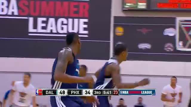 Watch NBA: Eric Griffin Throws Down the Emphatic Reverse Slam! Video