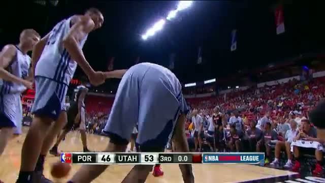 Watch NBA: Dante Exum Goes the Distance for the Buzzer Beater Video