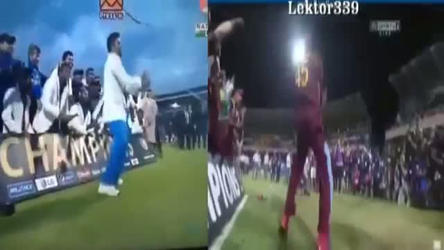 Watch Winning Moments - Virat Kohli Vs Chris Gayle ICC Champions Trophy Gangnam Style Video