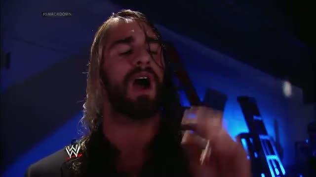 Watch Seth Rollins interrupts his WWE Battleground opponent Dean Ambrose: SmackDown, July 18, 2014 Video