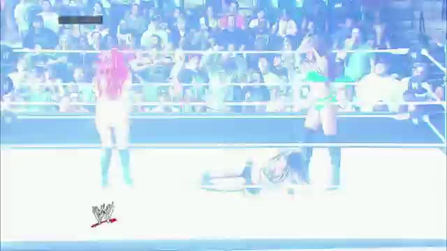 Watch Eva Marie vs. Alicia Fox - Special Guest Ref Nikki Bella: WWE SmackDown, July 18, 2014 Video