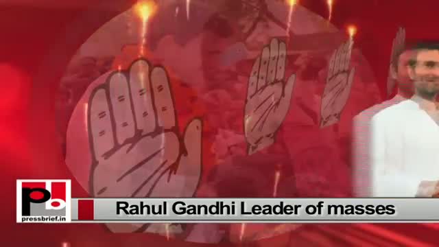 Watch Rahul Gandhi - a leader who understands the people and their pain Video