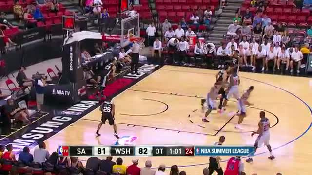Watch NBA Summer League: San Antonio Spurs vs Washington Wizards Video