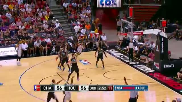 Watch NBA Summer League: Charlotte Hornets vs Houston Rockets Video