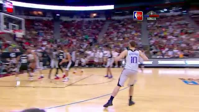Watch NBA: Ray McCallum Drains a Running 3-Pointer to Beat the Clock! Video