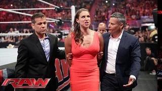 Watch Brie Bella has Stephanie McMahon arrested: WWE Raw, July 21, 2014 Video